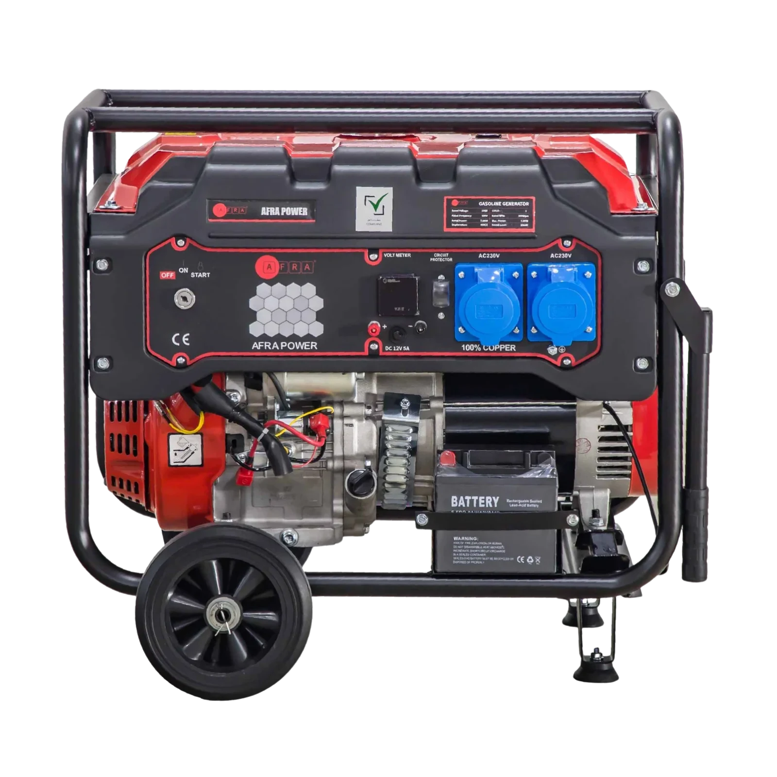 AFRA 7500W Gasoline Generator 7KW AFT-7500PG-B